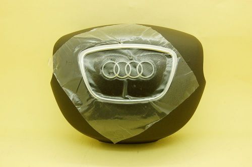 Audi steering wheel driver airbag a8 s8 a6 s6 a7 quattro a8q brown 09-15 oe