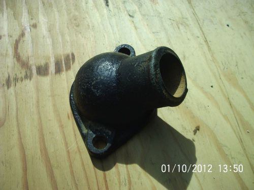 Original type 265 283 v8 chevy cast iron water outlet 1950&#039;s nice condition