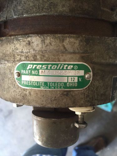 Omc 800 stringer alternator and bracket prestolite 6222y 2m marine alternator