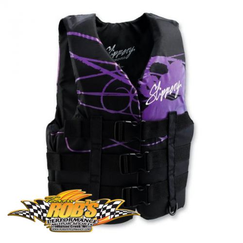 New slippery ladies ray vest life jacket pfd purple small 32410080 clearance