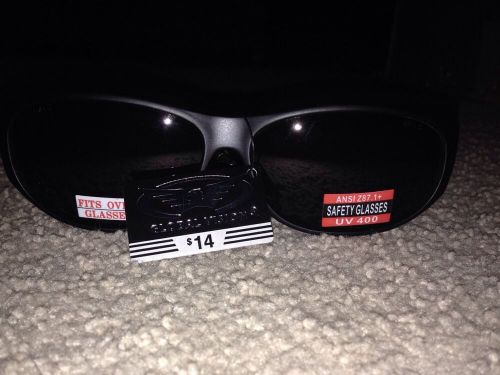 Eliminator goggles motorcycle padded eyewear smoked tint lenses nwt