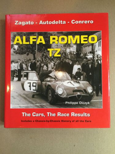 Alfa romeo tz by philippe olczky zagato autodelta conrero chassis history 320 pg