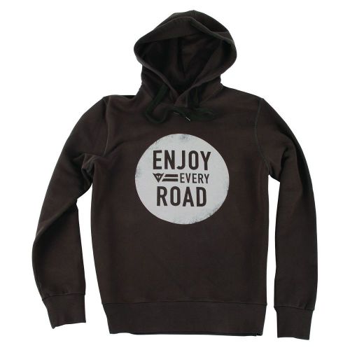 Dainese n'joy (enjoy) every road mens pullover hoody sweatshirt  army green
