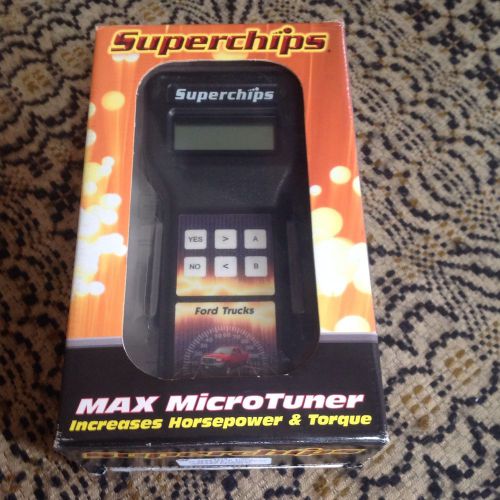 Superchips 1716 max micro tuner 96-03 ford e,f series suv v8-v10 gas