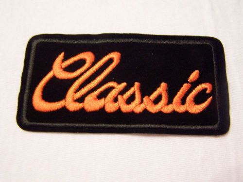 #1183 harley motorcycle vest patch classic em061642