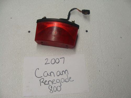 Canam renegade 800 tail light 2007