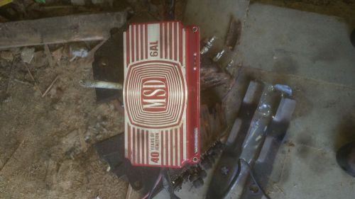 Msd 6al ignition box (40th anniversary)