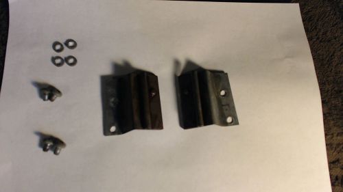 1967 1/2 datsun roadster 1600 convertible top cable receivers 4 screws 4 washers