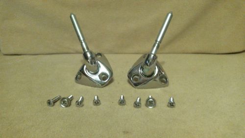 1985 buick skylark sun visor brackets (2) with screws fits other models/years