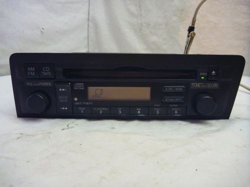 04 05 honda civic radio cd &amp; theft code 2tcc 39101-s5p-a310 bh465