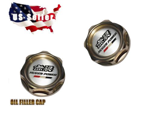 Engine oil filler cap anodized aluminium universal for honda mugen 1 pc