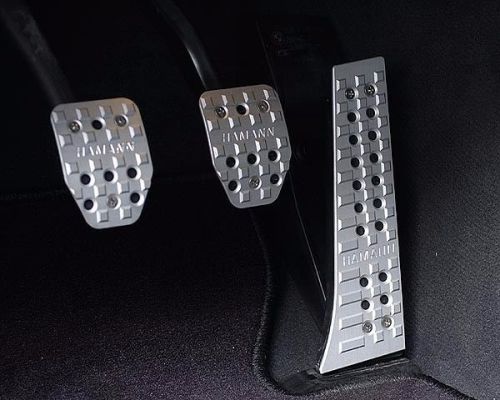 Hamann alu 80099100 bmw mini pedals set for manual gearbox pedalauflagen origin