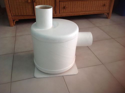 Onan vernalift exhaust muffler 4" in x 4" out