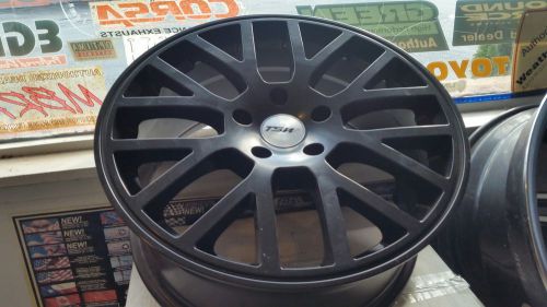 Tsw donington black 18x8.0 32 offset 5x120 18x9.5 40 offset 5x120 camaro, bmw