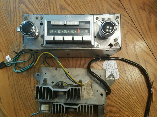 1969 corvette am fm stereo radio restored w/ warranty