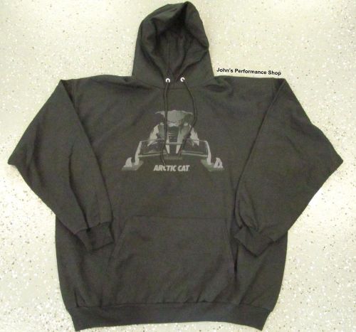 2017 arctic cat snowmobile hooded sweatshirt hoodie l xl 2x 5279-494 5279-496