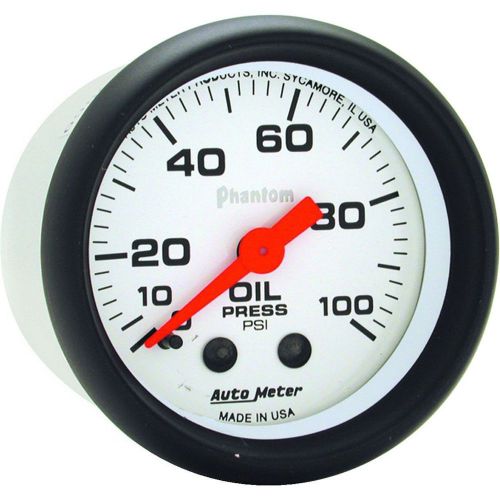 Autometer new oil pressure gauge