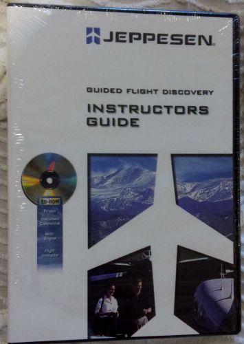 Jeppesen guided flight discovery instructors guide cd