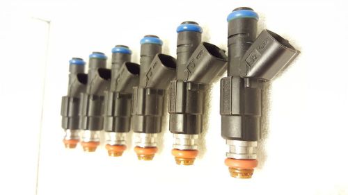 Jeep wrangler 98-04 4.0l bosch type 3 4-hole upgrade injectors set 0280155784
