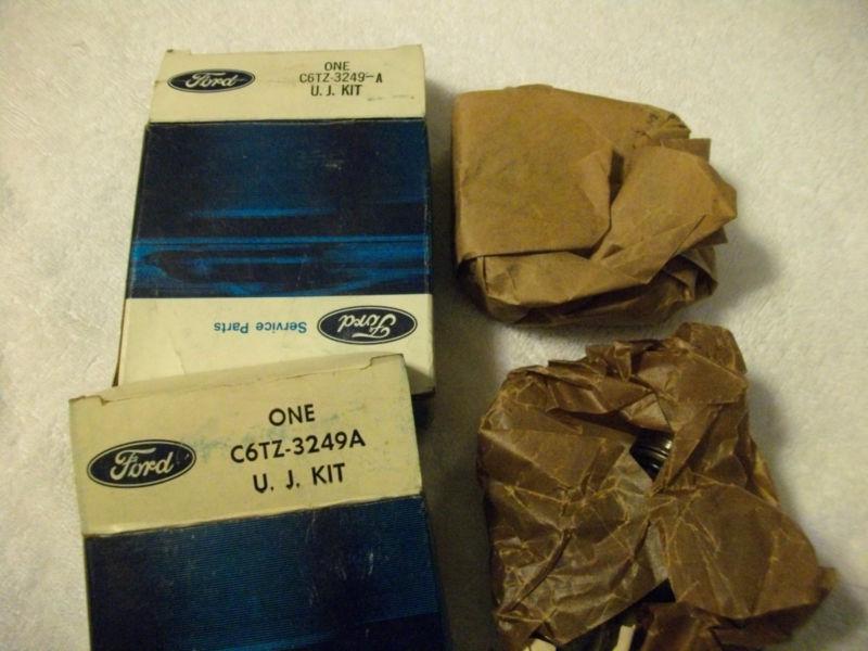 1966 66 ford nos u joint pair   c6tz-3249-a