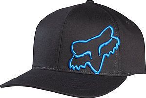 Fox racing flex 45 2014 mens flexfit hat black/blue