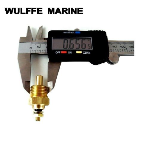 Water temperature sender for mercruiser 4.3l 5.0l 5.7l 3/8" npt 806490t 18-5897