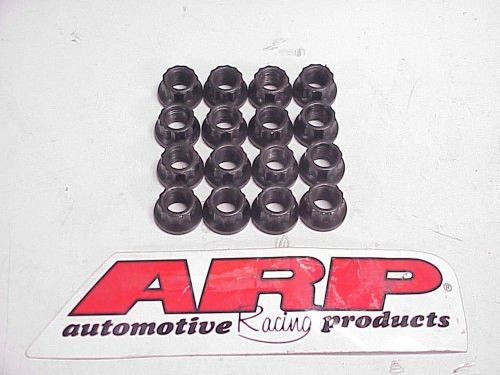 16 arp 12-point head black oxide nuts 3/8-24" (1/2" wrench)