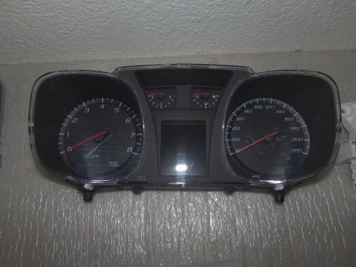 Isp3344 chevrolet equinox base 2011 speedometer cluster 12,000 km 4 cylinder