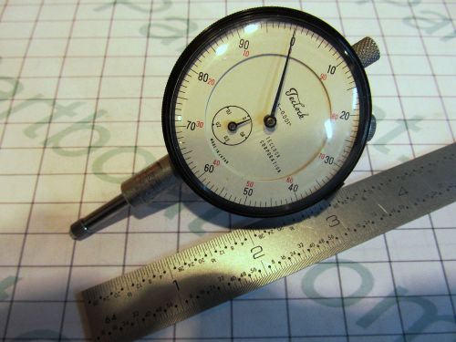 Teclock dial indicator gauge 0.5-0.001&#034; range