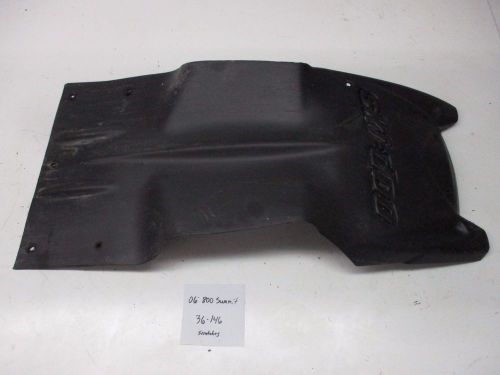 Ski-doo 2006 summit 800 144" rev oem black full body skid plate 36-146