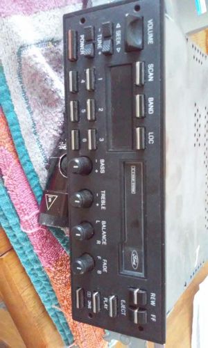 1988 1989 1990 1991 1992 oem lincoln mark viii am fm radio cassette player