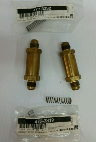 Sprint car by passes with springs