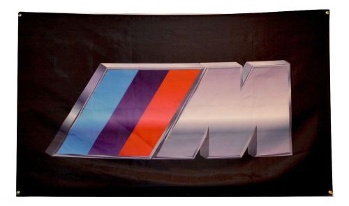 Bmw m flag 3x5 banner racing poster 328i m5 m3 m4 i8