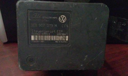 Volkswagen golf chassis brain box abs; htbk, w/electronic stability control 00