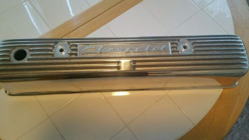 Chevy 216,235,261 aluminum valve cover polished