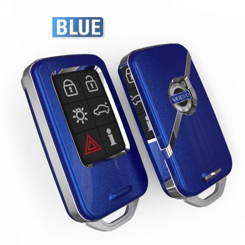 Find VOLVO Sport shell ring cover case key chain BLUE FOB in Hong Kong, Hong Kong, for US 34.90
