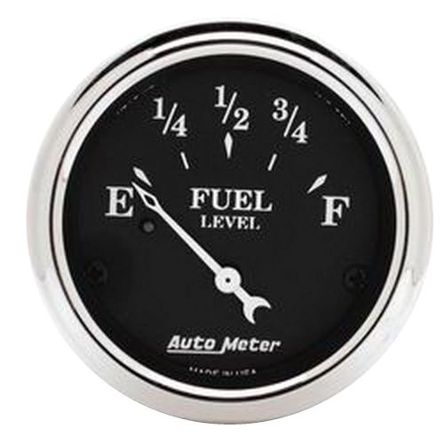 Auto meter 1717 2-1/16 o/t/b fuel level gauge w/ sender #3262