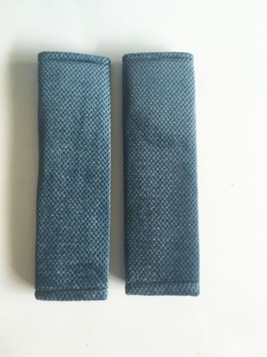 Blue (regal) seat belt cover shoulder pads in 2 pcs