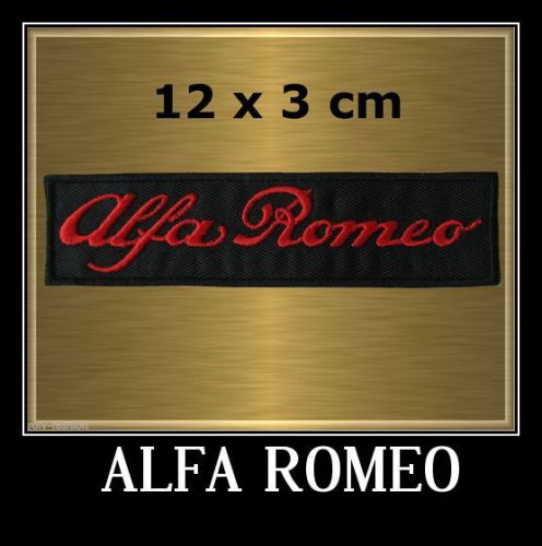 Luxury  rare patch   alfa romeo  xl patche iron on