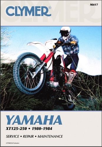 Yamaha xt125, xt250 repair manual 1980-1984