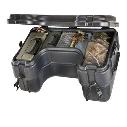 Atv rear storage box cargo container luggage holder plastic accessories case