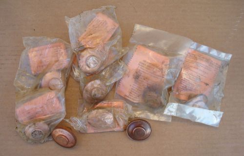 Lot of 9 **nos** dorman copper engine expansion plugs 1 3/4"-1 1/2"-1 5/8" dc-11