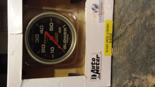 Auto meter 5403 blower pressure gauge