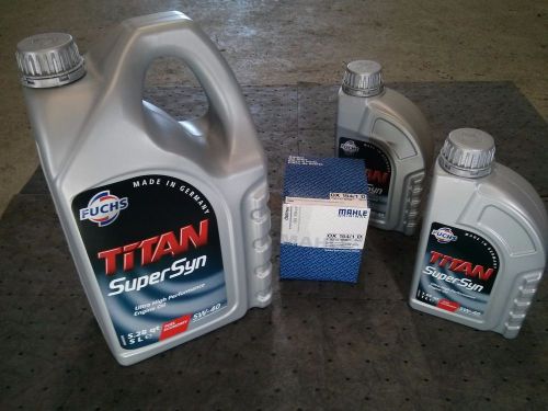 Fuchs titan 5w40 supersyn ultra high performance - made in germany - 7liters + e