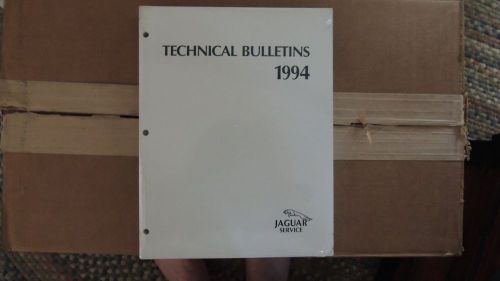 1994 jaguar technical bulletins