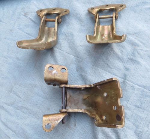 Ford mustang rebuilt door hinges 1971 1972 1973 upper pair and a free lower