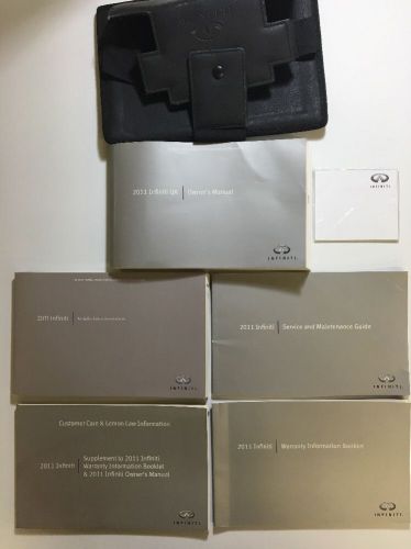 2011 infiniti qx owners manual. free same day shipping!! #0318
