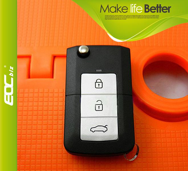 B0246 folding remote key shell for kia cerato furui di soul 3 buttons no chip