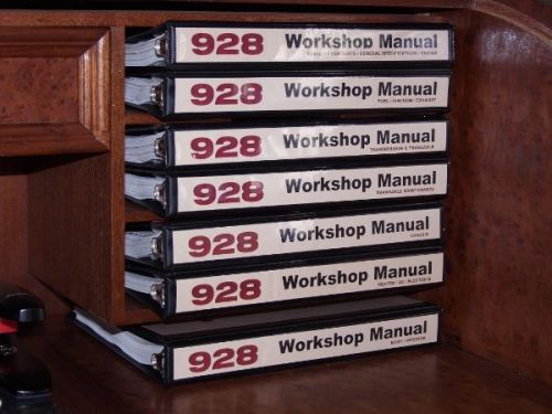 Porsche®  928 dealer repair manual on cd