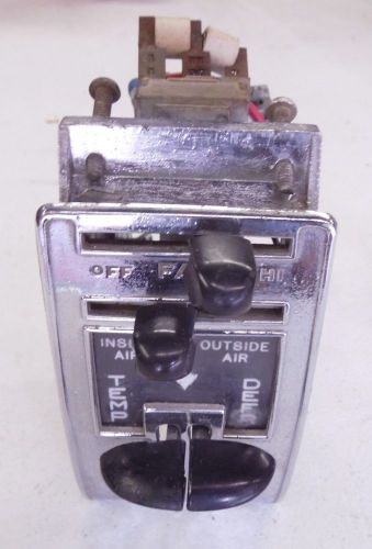 1955-1959 CHEVY TRUCK  DELUXE HEATER CONTROL #1 - RECONDITIONED, US $130.00, image 1